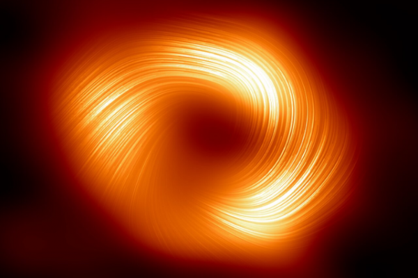 Impresionante imagen del agujero negro en el centro de la vía láctea